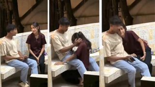 Real Teen Brother – Sister Outdoor Blowjob Captured Secretly